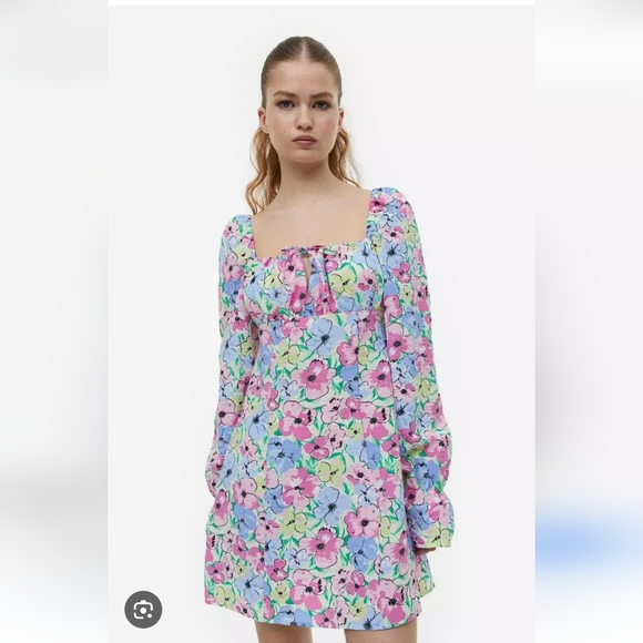 H&M Floral Print Women's Dress - Picture 1 of 6